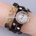 Neueste Armbanduhr mit echtem Leder / Dame Armbanduhren für Frauen BWL028